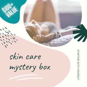 NEW AUTHENTIC HIGH END MYSTERY SKIN CARE BOX